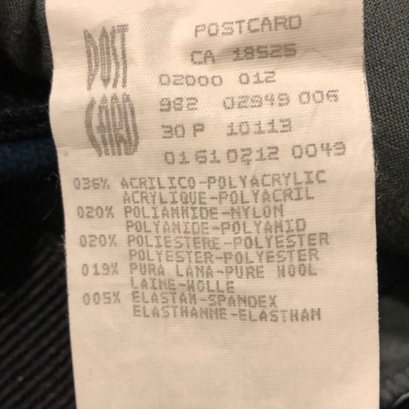 SKI PANTS POSTCARD Made in Italy pants - Picture 5 of 7